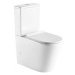 Eco produkty Robin Rimless zvýšené kombi wc 44 cm s bezokruhovým splachováním a slim sedátkem so