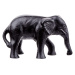 BLACK NATURE Dekorační slon 12 cm