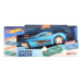 Hot Wheels Spark Racers Spin King auto na baterie