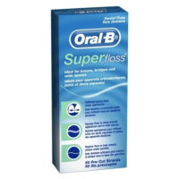 Oral-B SuperFloss zubní nit voskovaná 50 ks