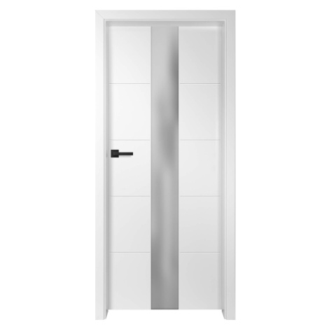 Bílé interiérové dveře BALDUR 5 (UV Lak) - Výška 210 cm ERKADO