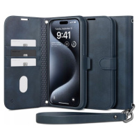 Pouzdro pro iPhone 15 Pro Max Spigen Wallet S Pro zadní kryt z eko kůže, flipové