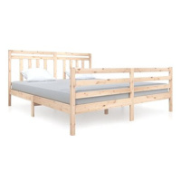 Rám postele masivní dřevo 180 × 200 cm Super King, 3100669