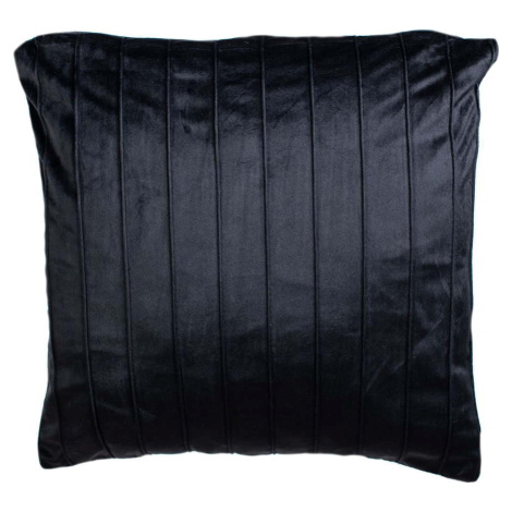 Černý dekorativní polštář JAHU collections Stripe, 45 x 45 cm