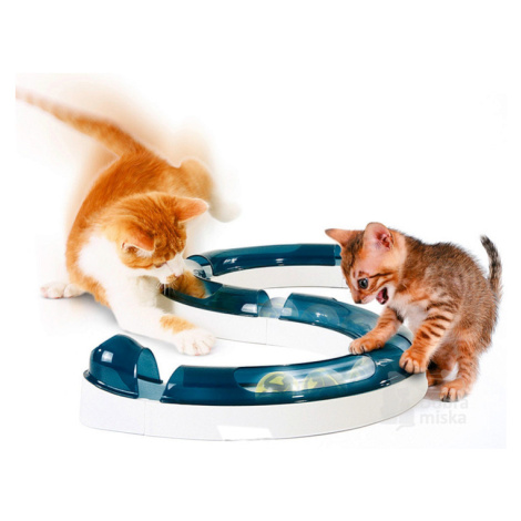 Hračka kočka Koulodráha s míčkem CATIT plast 1ks Beaphar