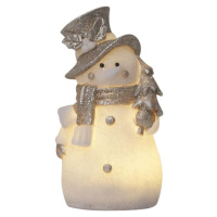Světelná dekorace s vánočním motivem v bílo-stříbrné barvě Buddy – Star Trading