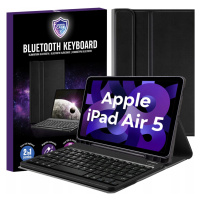 Černé Pouzdro A Klávesnice Pro Apple Ipad Air 5 10.9'' Gen 5 2022 A2589 A2591