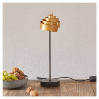 Holländer Stolní lampa Banderole ze železa ve zlaté barvě