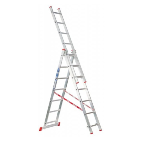 Venbos Trojdílný žebřík HOBBY 4407, 3 x 7 příček