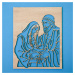 Dřevěný obraz - Svatá rodina