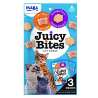 Ciao Churu Cat Juicy Bites s příchutí hřebenatky a kraba 3 × 11,3 g