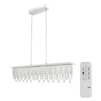 Globo - LED Stmívatelný křišťálový lustr na lanku LED/24W/230V + DO