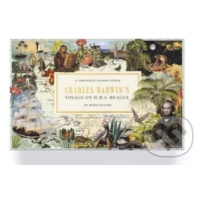 Charles Darwins Voyage on H.M.S. Beagle (A 1000-Piece Jigsaw Puzzle) - puzzle z kategorie 500 - 