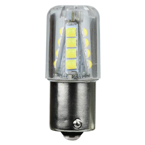 Auto LED žárovka BA15S Filament 2W COB Py21W červená Interlook