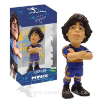 Fotbalová figurka Minix Icon - Diego Maradona - Blue and Yellow