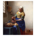 Obraz - reprodukce 45x60 cm The Milkmaid, Jan Vermeer – Fedkolor