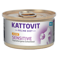 Kattovit Sensitive 85 g - 6 x 85 g kuřecí