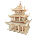 Woodcraft Dřevěné 3D puzzle Yueyang Tower