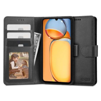 Knížkový obal na Xiaomi Redmi 13C/POCO C65 Tech-Protect Wallet Black