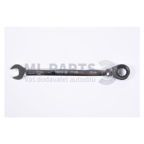 Klíč očko-plochý s ráčnou 10 mm YATO YT-1653