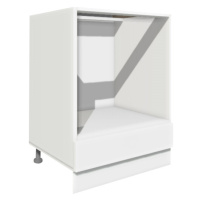 ArtExt Kuchyňská skříňka spodní pro vestavnou troubu SILVER | D11K 60 Barva korpusu: Bílá