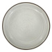 Clay Dezertní talíř Negativ, o 21 cm, černobílý