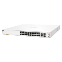 HPE Aruba Instant On 1960 24G PoE (20pClass4 + 4pClass6) 2XGT 2SFP+ 370W Switch