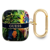 Guess GUA2HHFLB AirPods cover blue Flower Strap Collection (GUA2HHFLB)