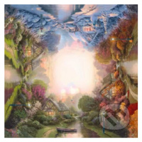 Večerný kľud - Thomas Kinkade - puzzle z kategorie Thomas Kinkade