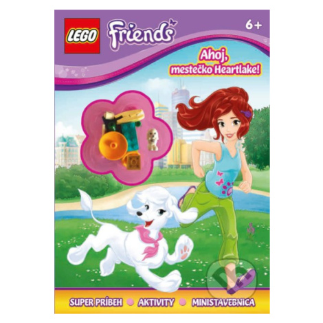 LEGO Friends: Ahoj, mestečko Heartlake! (Super príbeh, aktivity, ministavebnica) - kniha z kateg Computer Press