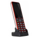 Tlačítkový telefon Evolveo EasyPhone LT, červená