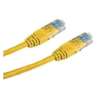 Datacom CAT6, UTP, 1m, žlutý