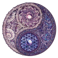 Dřevěné puzzle UNIDRAGON Mandala Opposites 200ks