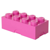 Růžový svačinový box LEGO®