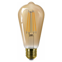 Philips LED filament žárovka E27 ST64 3,1W (25W) 1800K nestmívatelná, jantarová