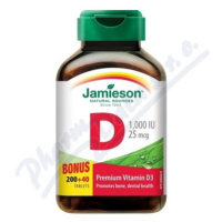 JAMIESON Vitamín D3 1000 IU tbl.240