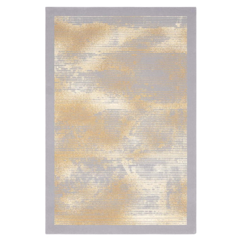 Béžovo-šedý vlněný koberec 200x300 cm Stratus – Agnella