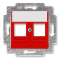 ABB Levit kryt datové zásuvky červená 5014H-A01018 65