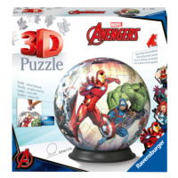 Puzzle 3D Ball Marvel: Avengers 72 dílků
