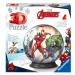 Puzzle 3D Ball Marvel: Avengers 72 dílků