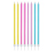 Godan / candles Narozeninové svíčky, pastel mix, 14,5x0,6 cm, 16 ks.