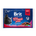 Kapsička Brit Premium Cat Meat Plate Multipack 4x100g