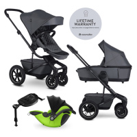 EASYWALKER - Kočárek kombinovaný Harvey? Premium 2v1 Mineral Grey LITE AIR + KIDDY Evoluna i-siz