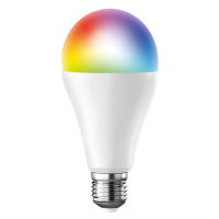 SOLIGHT WZ532 LED SMART WIFI žárovka, klasický tvar, 15W, E27, RGB, 270°, 1350lm