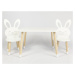 ELIS DESIGN Dětský stůl a židle Zajíček varianta: stůl + 1 židle