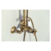 SAPHO ANTEA sprchový sloup s termostatickou baterií, bronz SET046