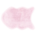 BO-MA Trading Kožešina Catrin růžová, 60 x 90 cm