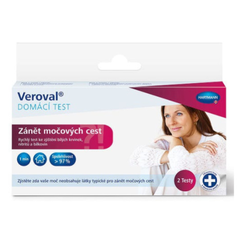 Veroval Zánět močových cest - domácí test 2 ks