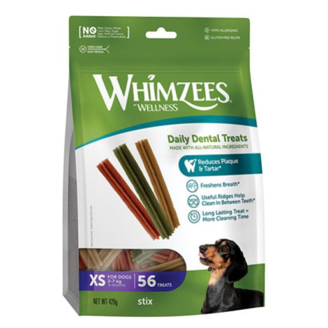 Whimzees Stix XS 56 ks