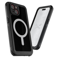 Kryt Ghostek Nautical Apple iPhone 15 Waterproof Case with Holster Clip Black